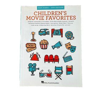 Children's Movie Favorites - 2nd Edition: Easy Piano New Hal Leonard